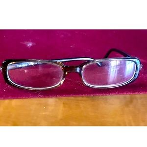 Versace Designer Eyeglass Frames Glasses Brown